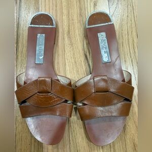 Zara leather sandals